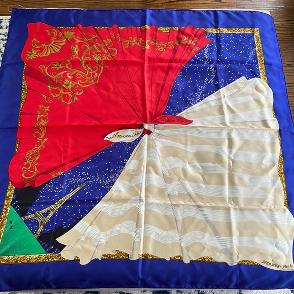 Hermès Silk Scarf Wrap - Picture 1 of 7